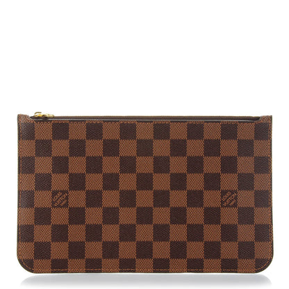 Louis Vuitton Damier Ebene Neverfull MM GM Pochette 1 of 7