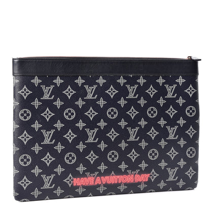 Louis Vuitton Monogram Upside Down Pochette Apollo GM 2 of 7