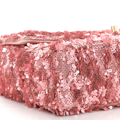 Chanel Sequin Mini Rectangular Flap Pink 9 of 10