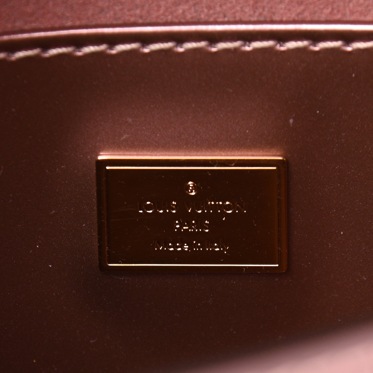 Louis Vuitton Vernis Monogram Spring Street Rose Pale Metallise 6 of 10