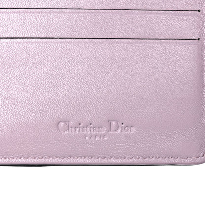 Christian Dior Lambskin Cannage Rendezvous Wallet Black 6 of 10