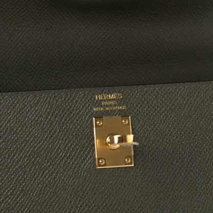 Hermes Epsom Kelly Sellier 25 Vert De Gris 6 of 10