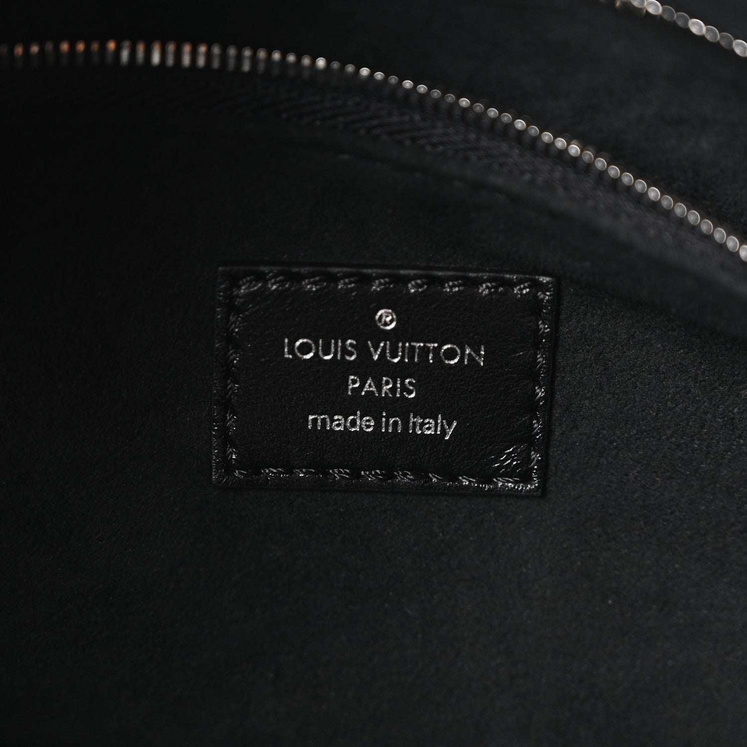 Louis Vuitton Lambskin CarryAll Cargo Vibe PM Black 6 of 9