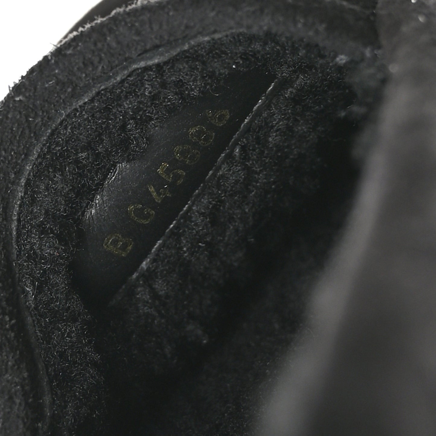 Suede Calfskin CC Mocassins 38 Black