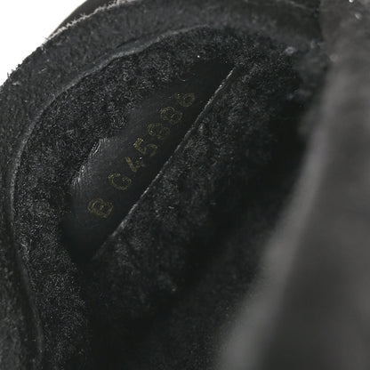 Chanel Suede Calfskin CC Mocassins 38 Black 8 of 9