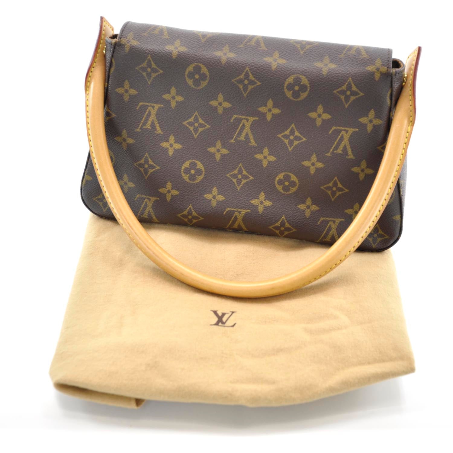 Louis Vuitton Monogram Mini Looping 3 of 10