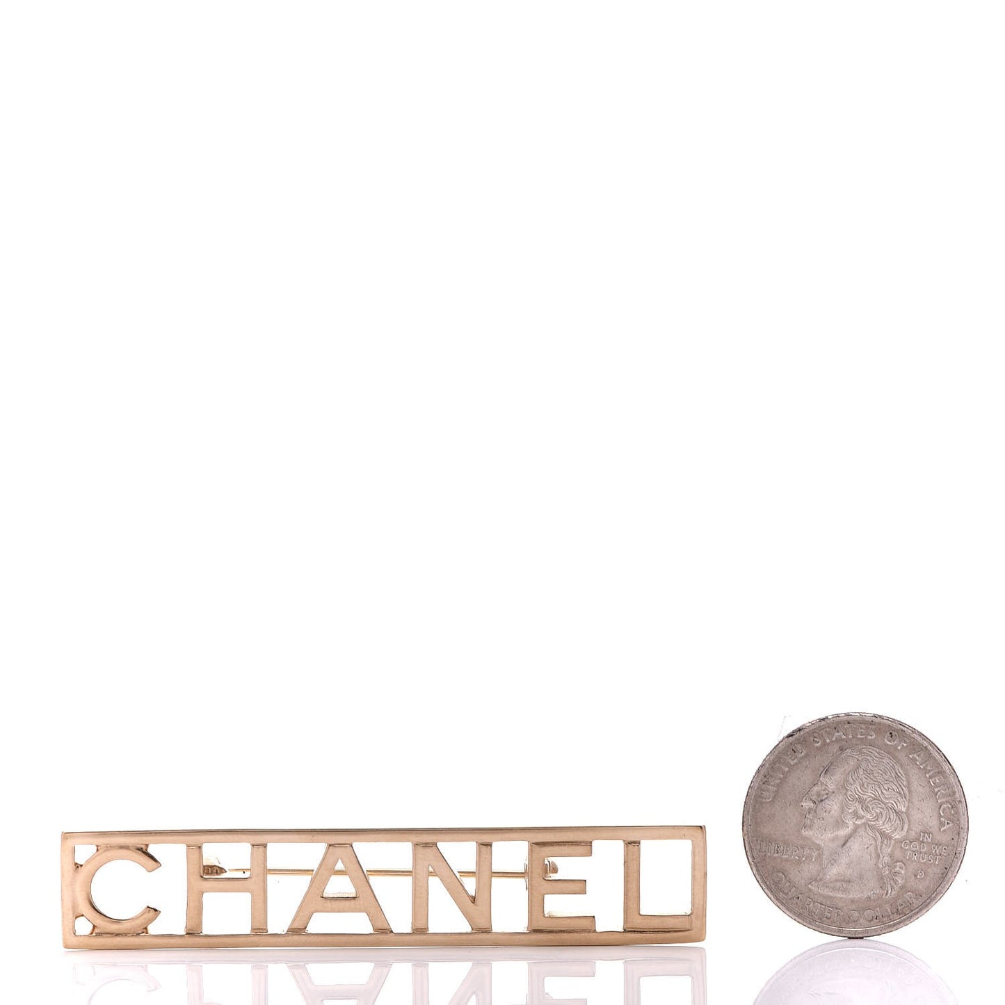 Star Logo Brooch Gold