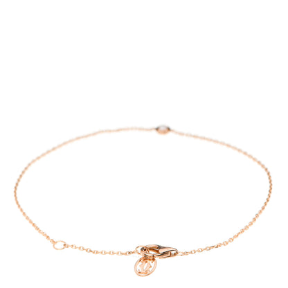 Cartier 18K Pink Gold Diamond XS D'Amour Bracelet 2 of 5