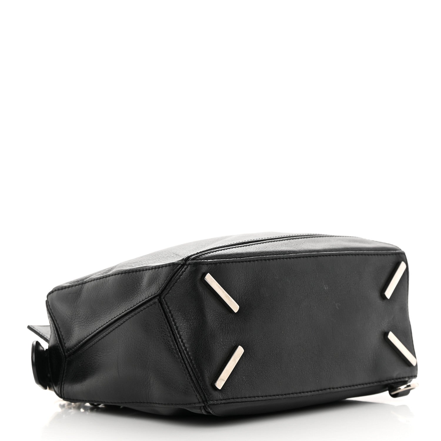 Loewe Calfskin Small Puzzle Bag Black 4 of 20