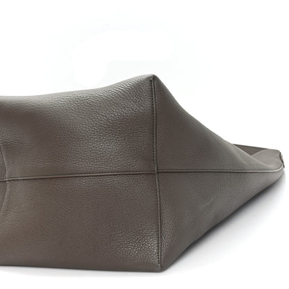 The Row Grained Calfskin Large N/S Park Tote Elephant 9 of 9