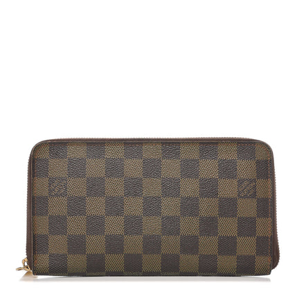 Louis Vuitton Damier Ebene Zippy Organizer Wallet 1 of 15