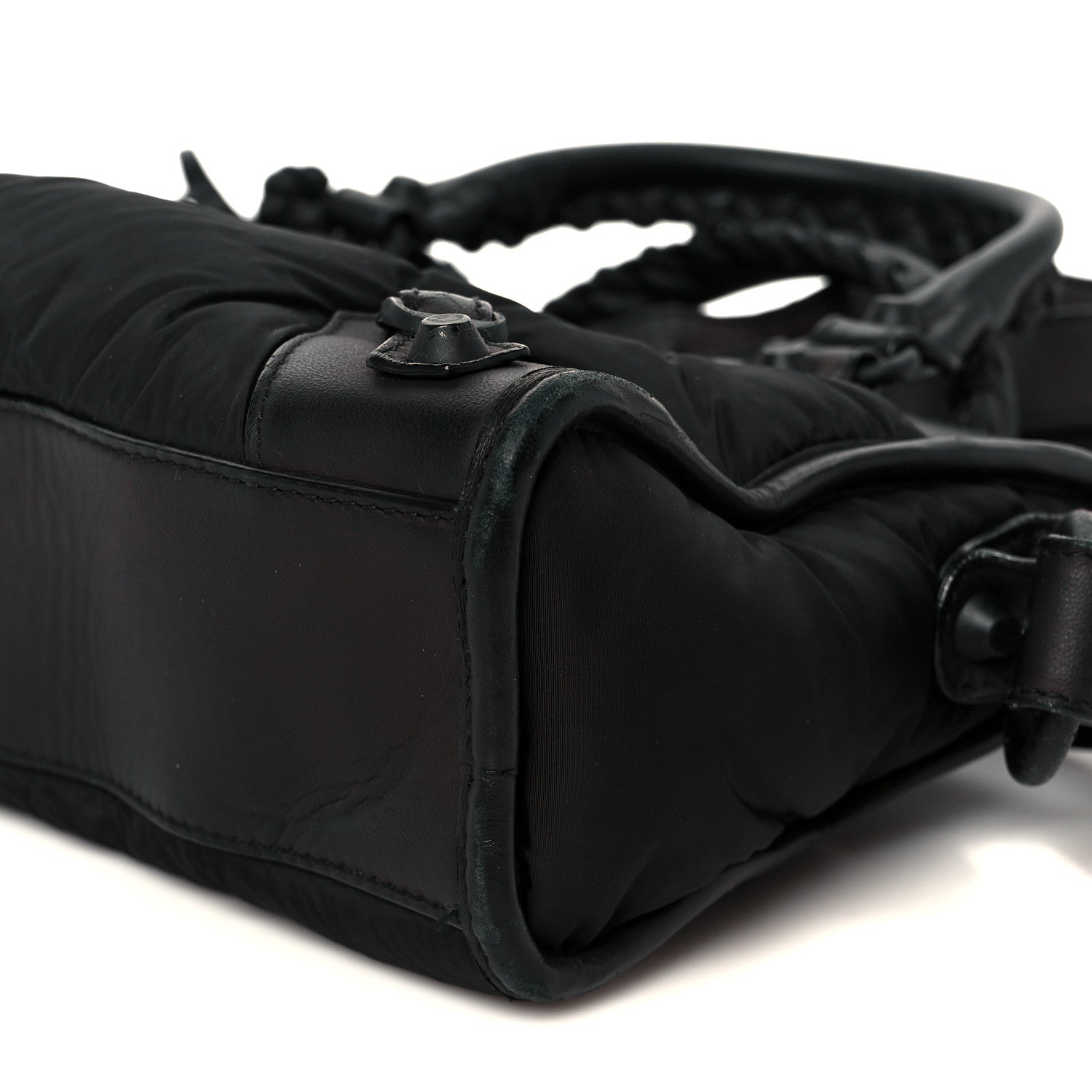 Balenciaga Nylon Agneau Classic Hardware Mini City Black 11 of 11