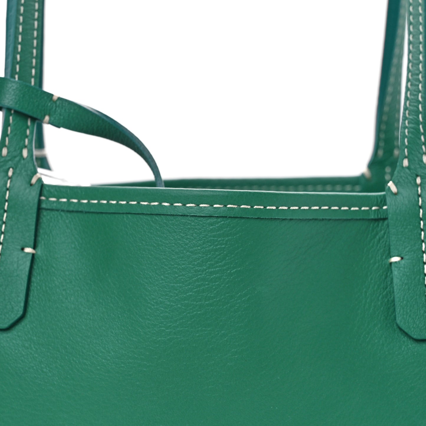 Goyardine Reversible Mini Anjou Green