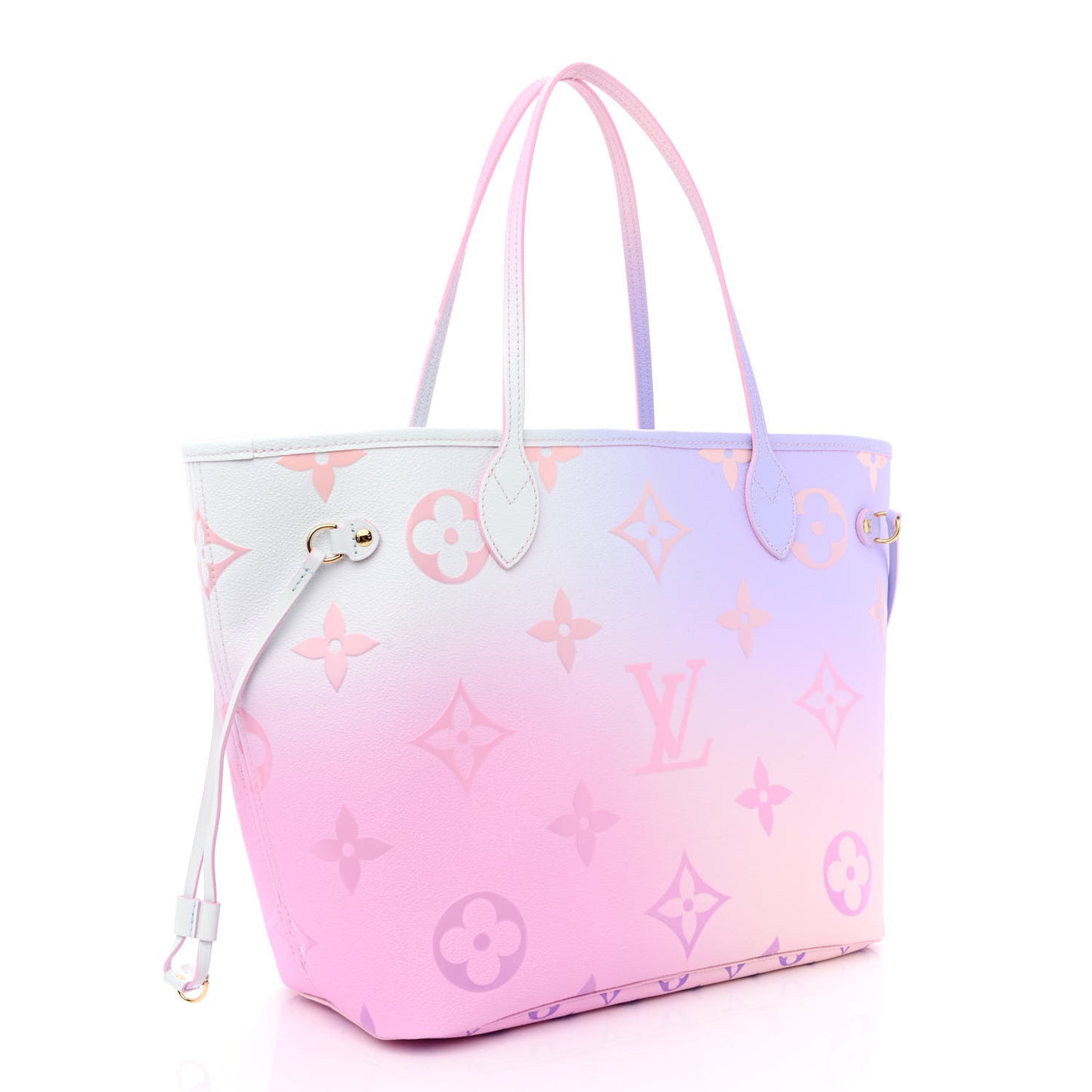 Monogram Giant Spring In The City Neverfull MM Sunrise Pastel