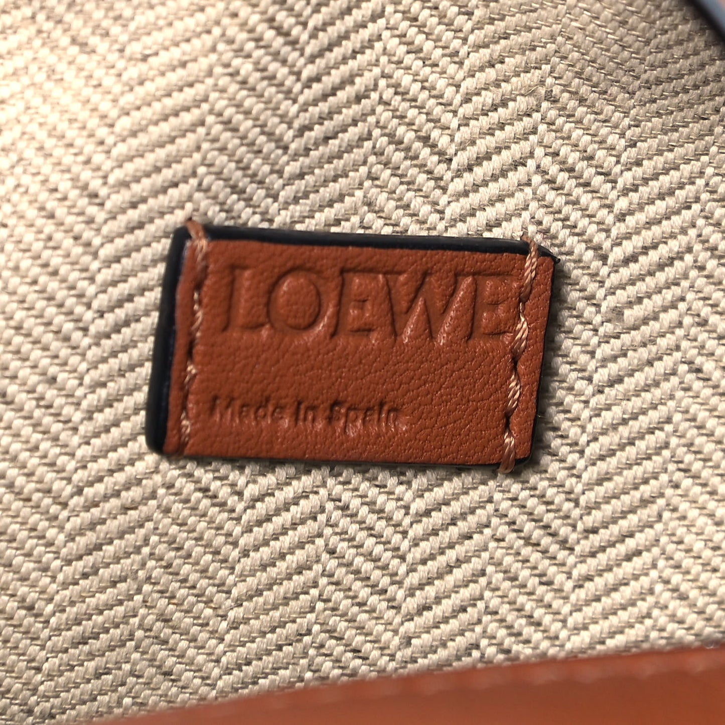 Calfskin Mini Puzzle Bag Tan