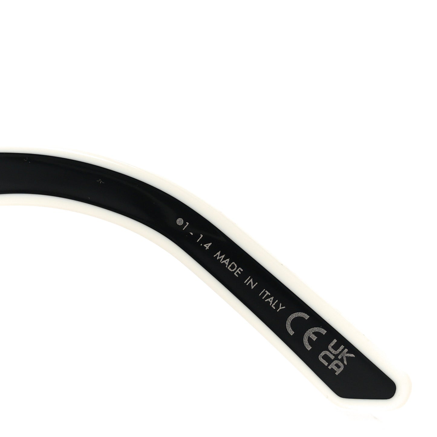 Diorpacific S1U Square Sunglasses Black White