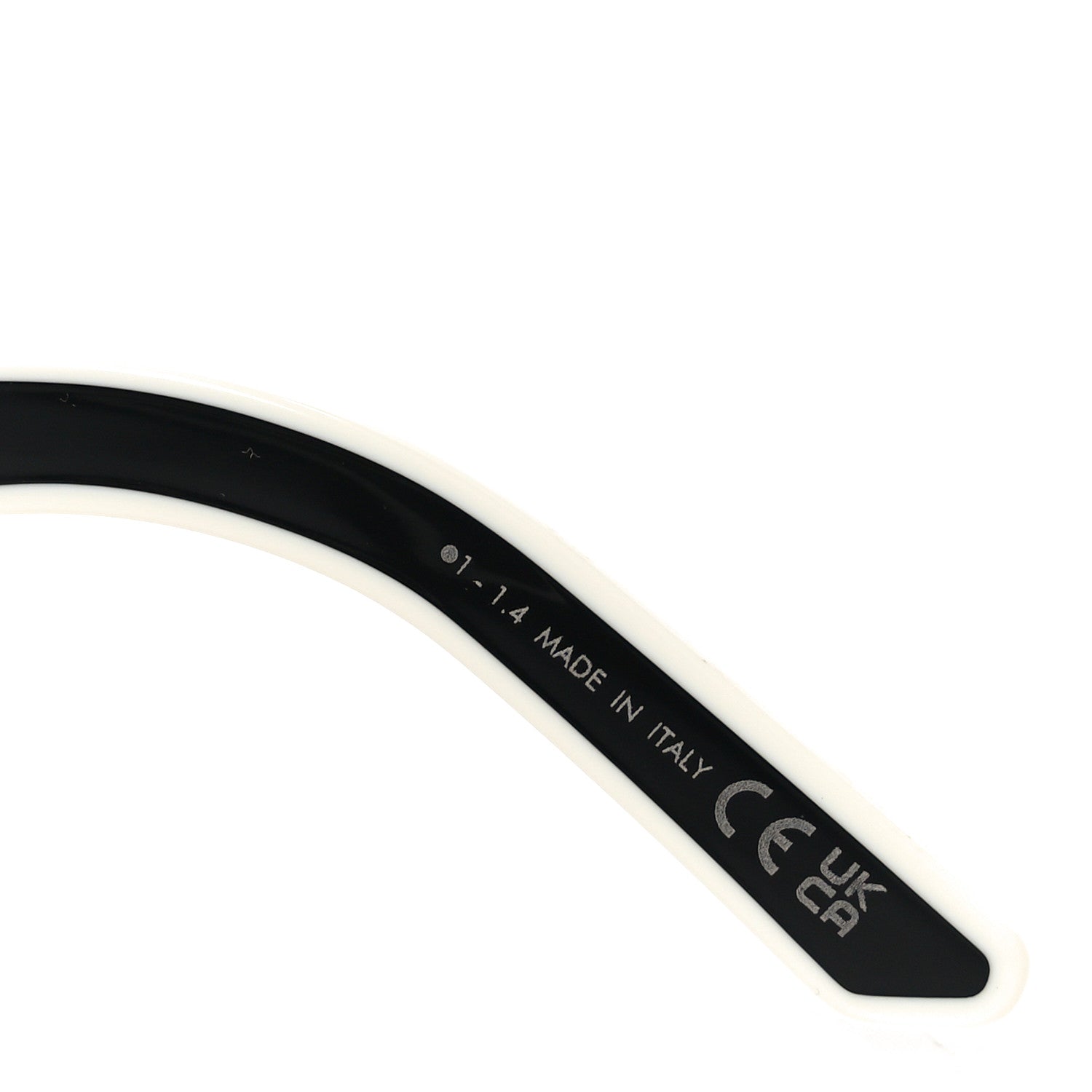 Christian Dior Diorpacific S1U Square Sunglasses Black White 6 of 8