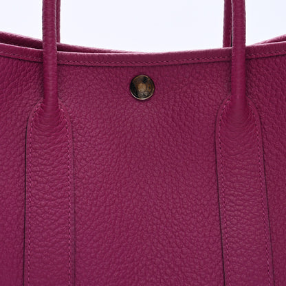 Hermes Vache Country Garden Party 30 TPM Rose Pourpre 8 of 10