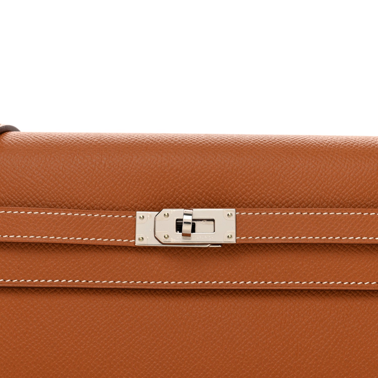 Hermes Epsom Kelly Wallet To Go Gold 5 of 9