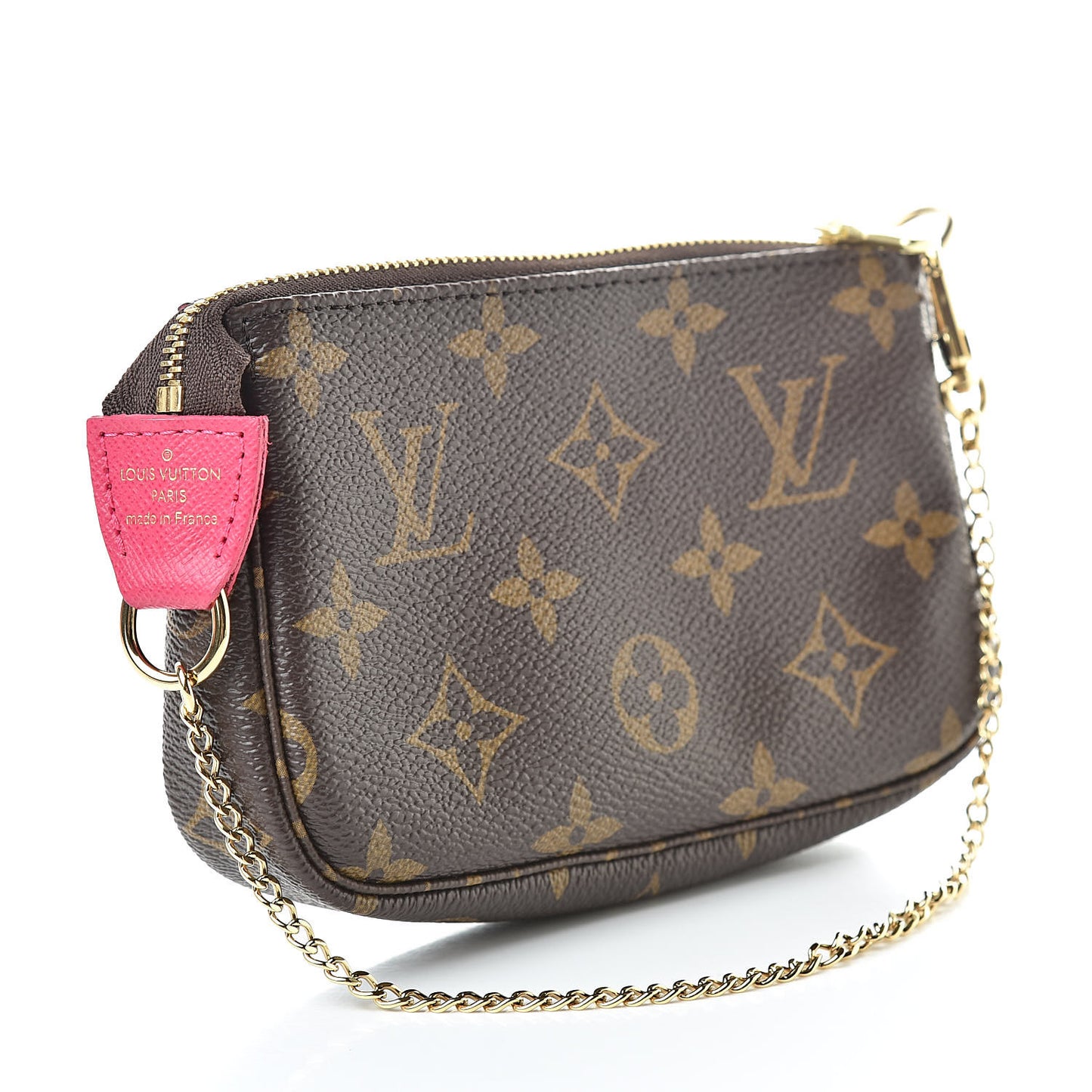 Monogram 2019 Christmas Animation Mini Courchevel Pochette Accessories Fuchsia