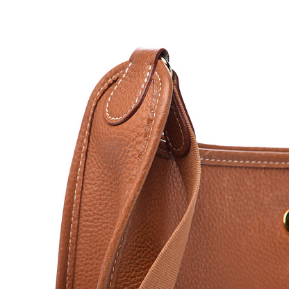 Hermes Taurillon Clemence Vespa PM Gold 8 of 17