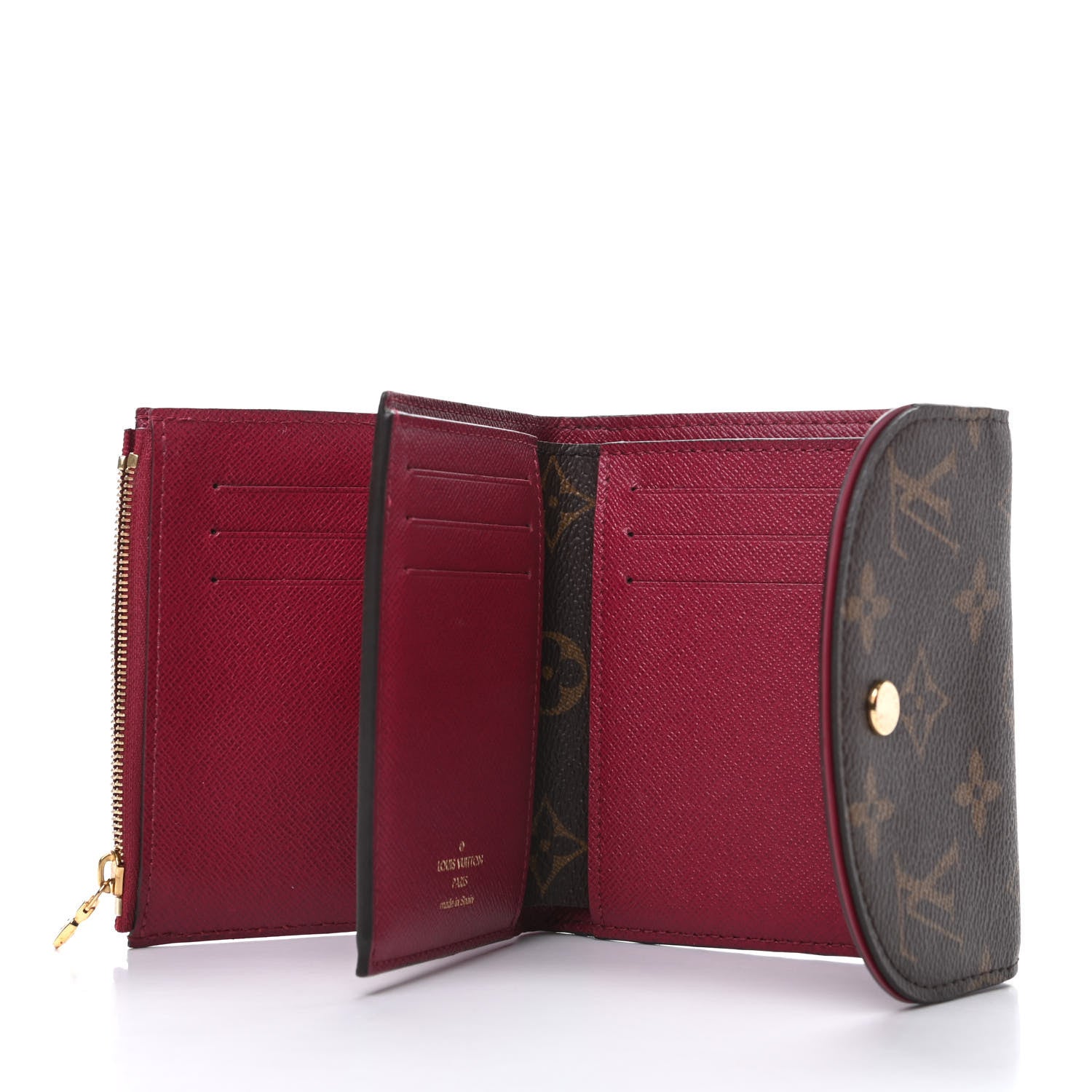 Louis Vuitton Monogram Ariane Compact Wallet Fuchsia 5 of 8