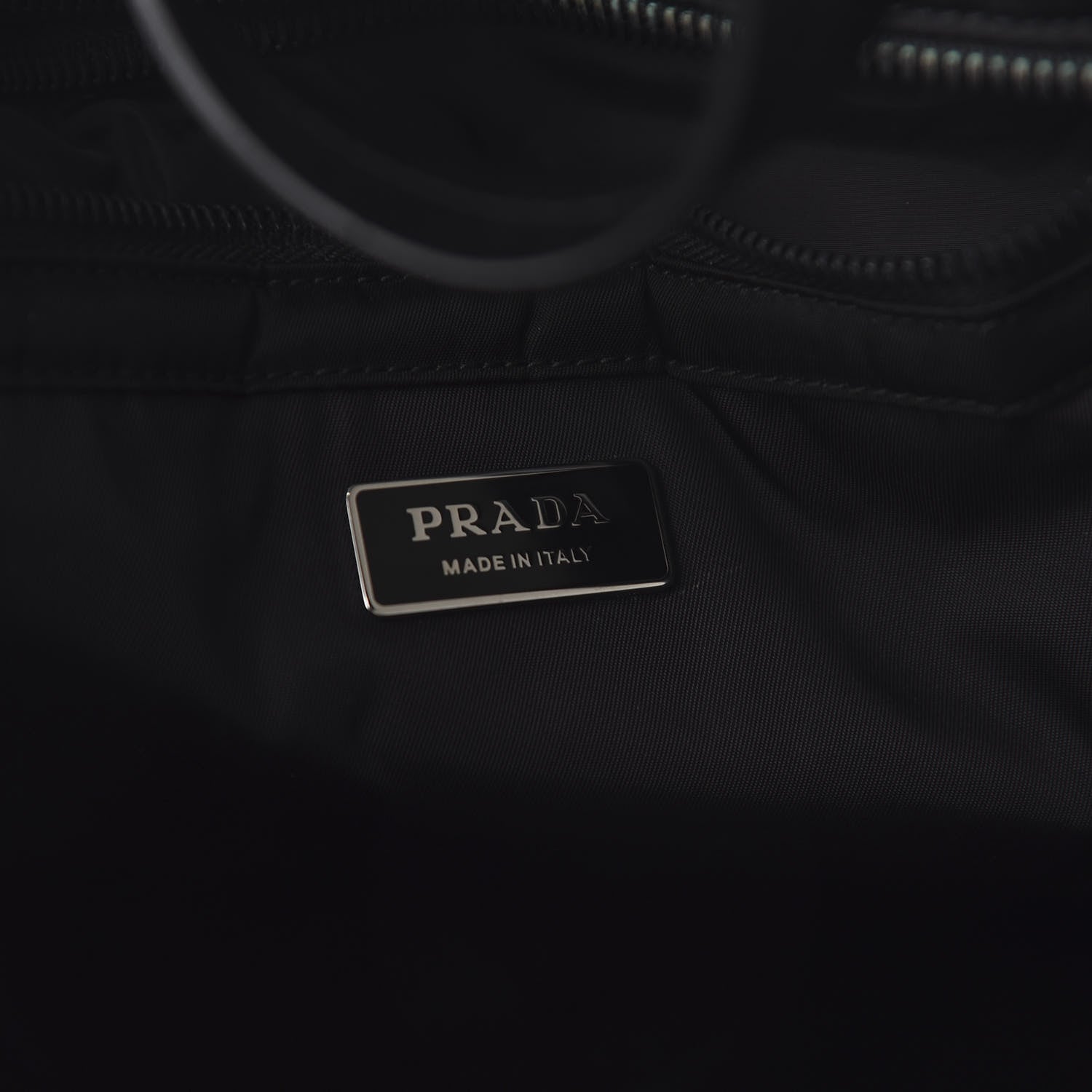 Prada Tessuto Nylon Tote Black 9 of 10