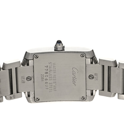 Cartier Stainless Steel 20mm Tank Francaise Quartz Watch 5 of 6