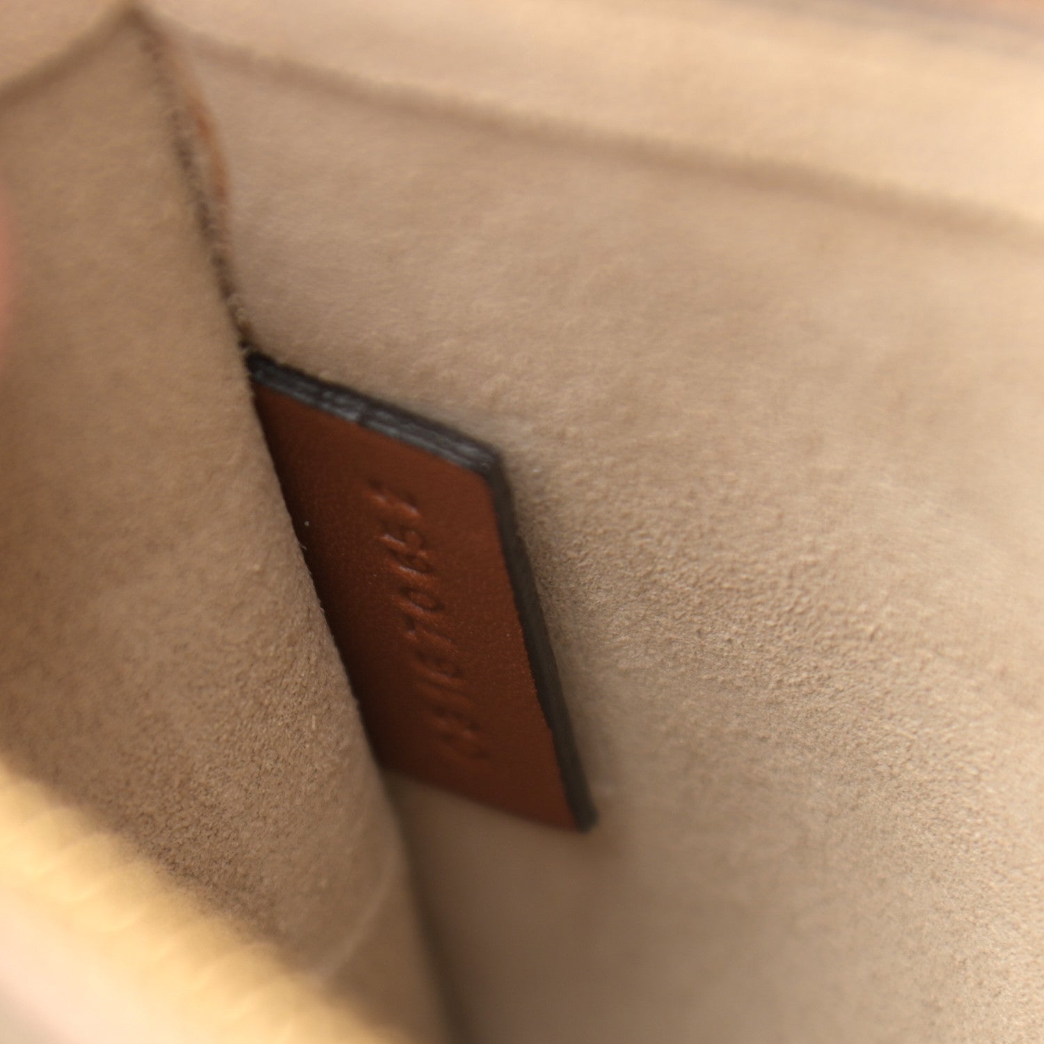 Chloe Suede Calfskin Medium Faye Shoulder Bag Tobacco 7 of 14