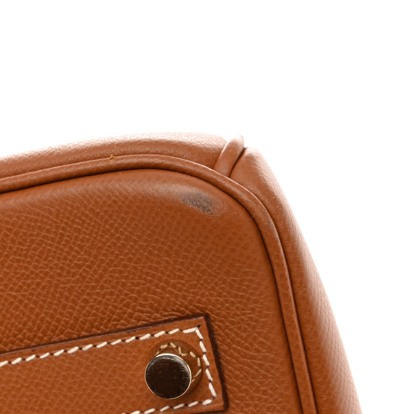 Epsom Birkin 35 Gold