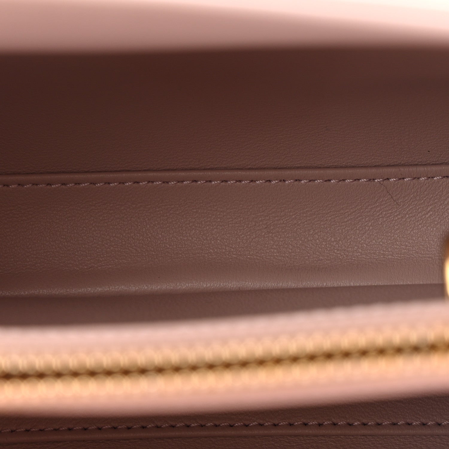 Celine Satinated Calfskin Mini 16 Top Handle Bag Bleached Pink 5 of 12