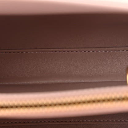 Celine Satinated Calfskin Mini 16 Top Handle Bag Bleached Pink 5 of 12