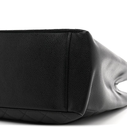 Chanel Caviar Quilted Grand Shopping Tote GST Black 10 of 14