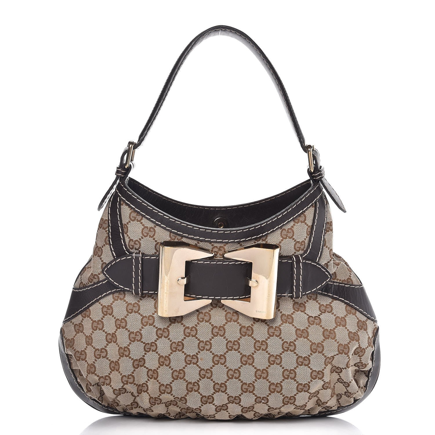 Gucci Monogram GG Queen Hobo Brown 1 of 11