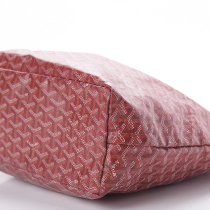 Goyard Goyardine Saint Louis PM Red 7 of 10