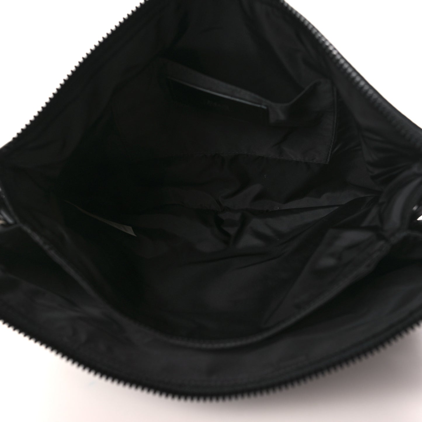 Nylon Palazzo Medusa Messenger Black