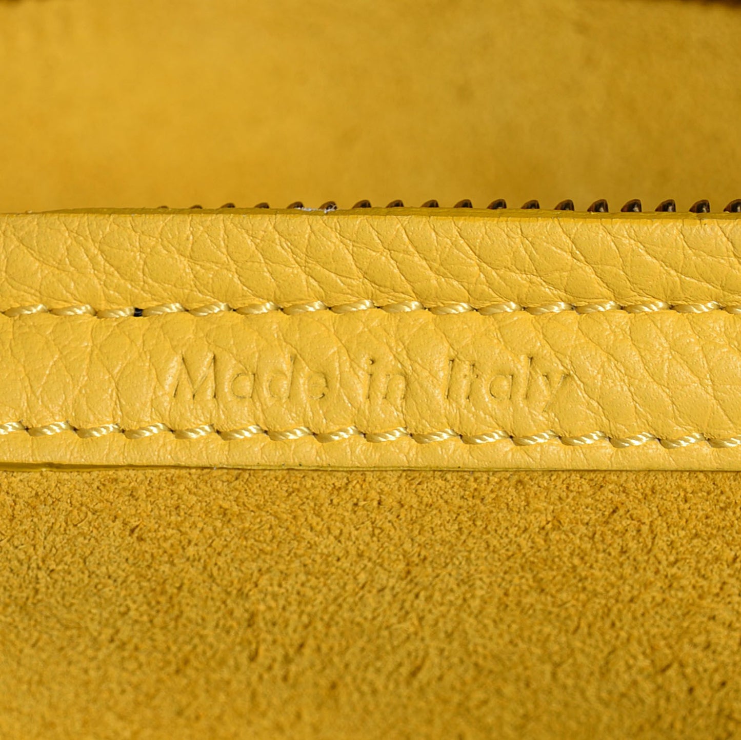 Supple Calfskin Medium Phantom Luggage Sun Yellow