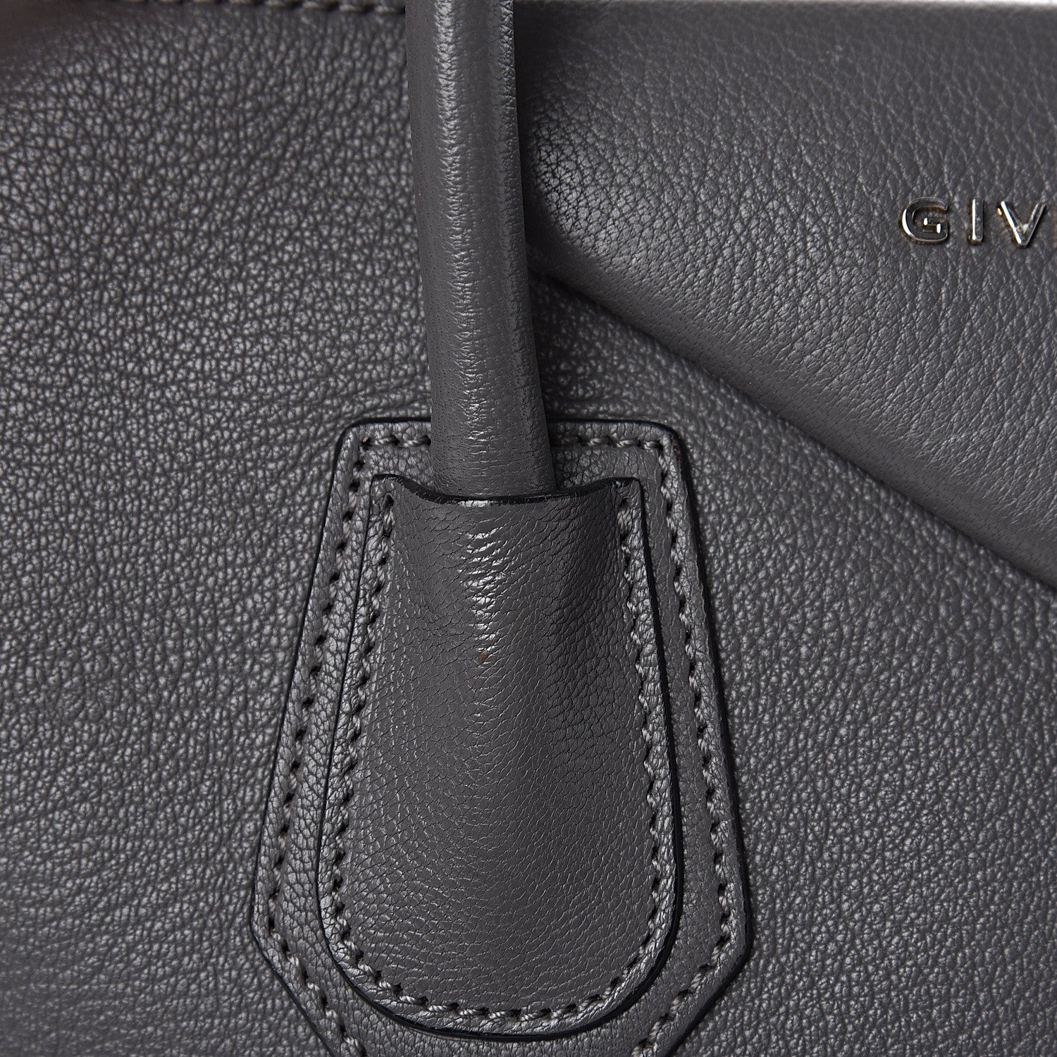Givenchy Sugar Goatskin Medium Antigona Dark Grey 11 of 20