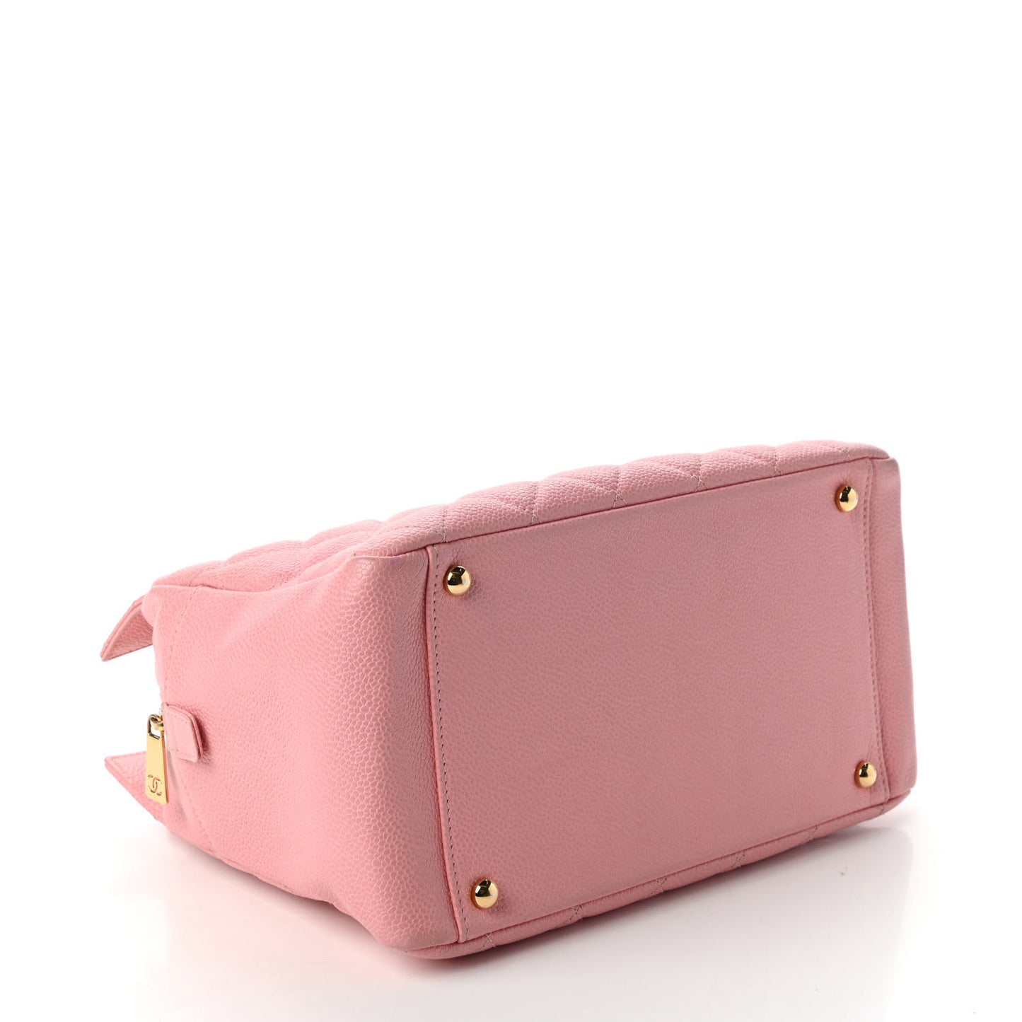 Caviar Quilted Petit Timeless Shopping Tote PTT Pink