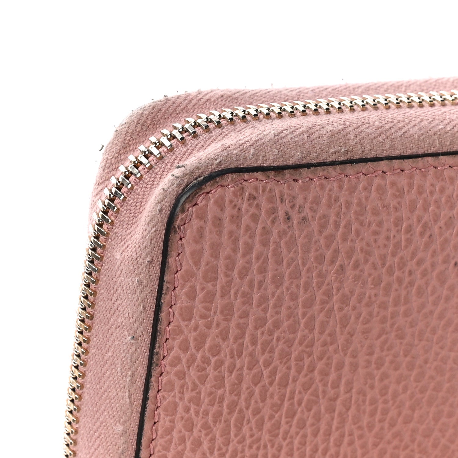 Gucci Dollar Calfskin Medium GG Zip Around Wallet Soft Pink 15 of 23