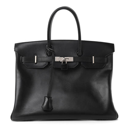 Hermes Box Horseshoe Birkin 35 Black 1 of 24