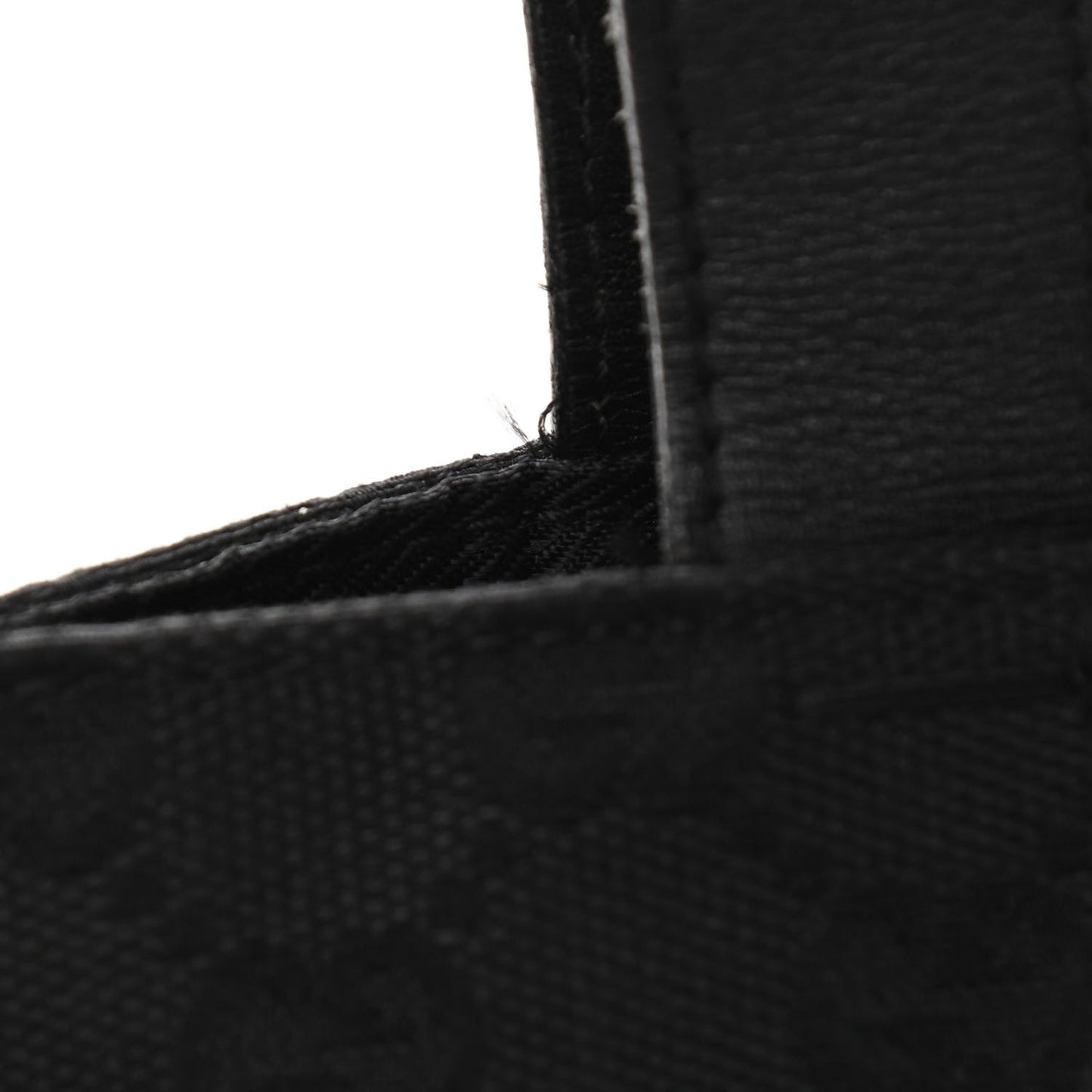 Monogram Drawstring Bag Black