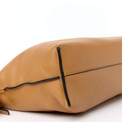 Loewe Calfskin Flamenco Knot Clutch Warm Desert 9 of 10