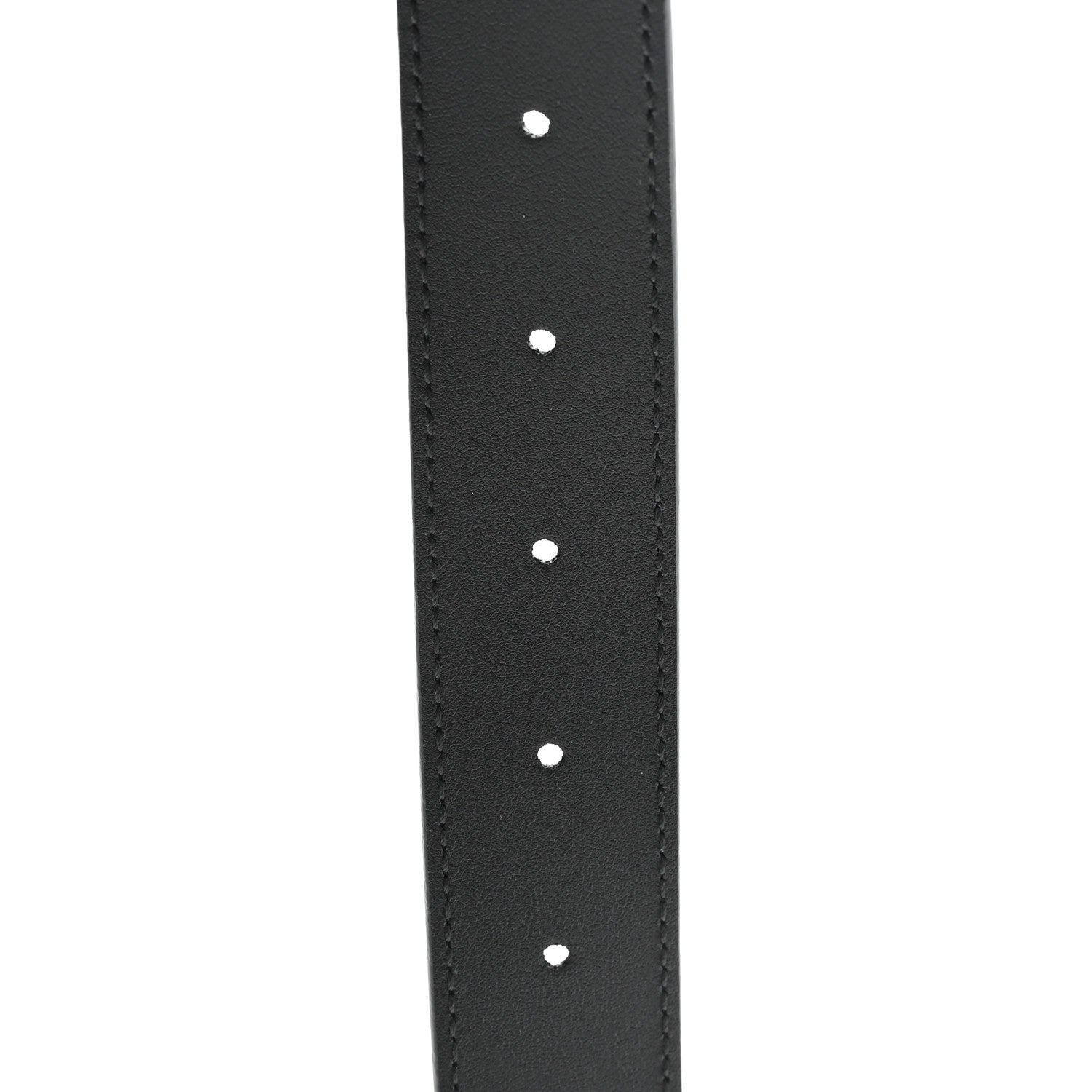 Gucci Plutone Calfskin Plaque GG 30mm Belt 100 40 Black 4 of 4