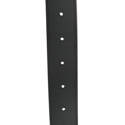 Gucci Plutone Calfskin Plaque GG 30mm Belt 100 40 Black 4 of 4