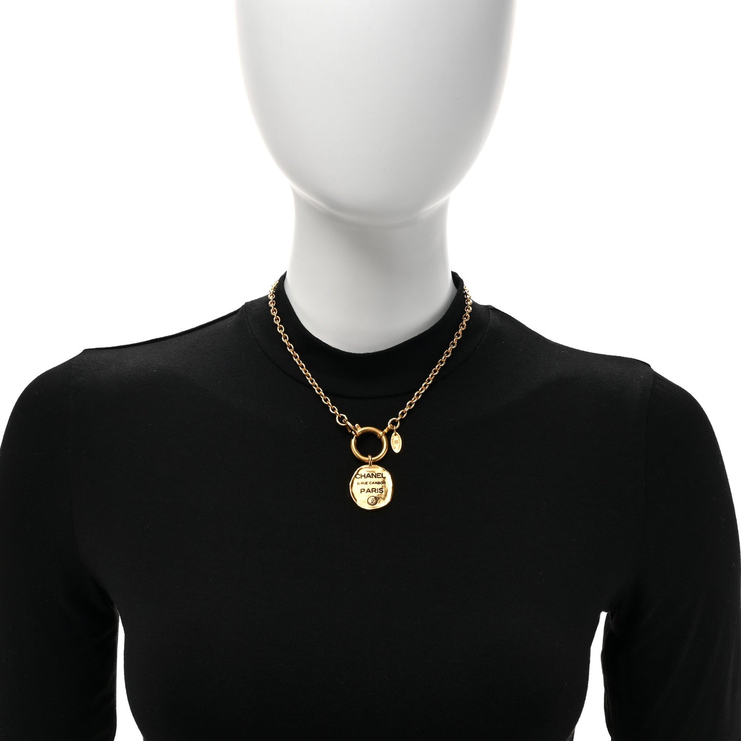 31 Rue Cambon Paris CC Necklace Gold