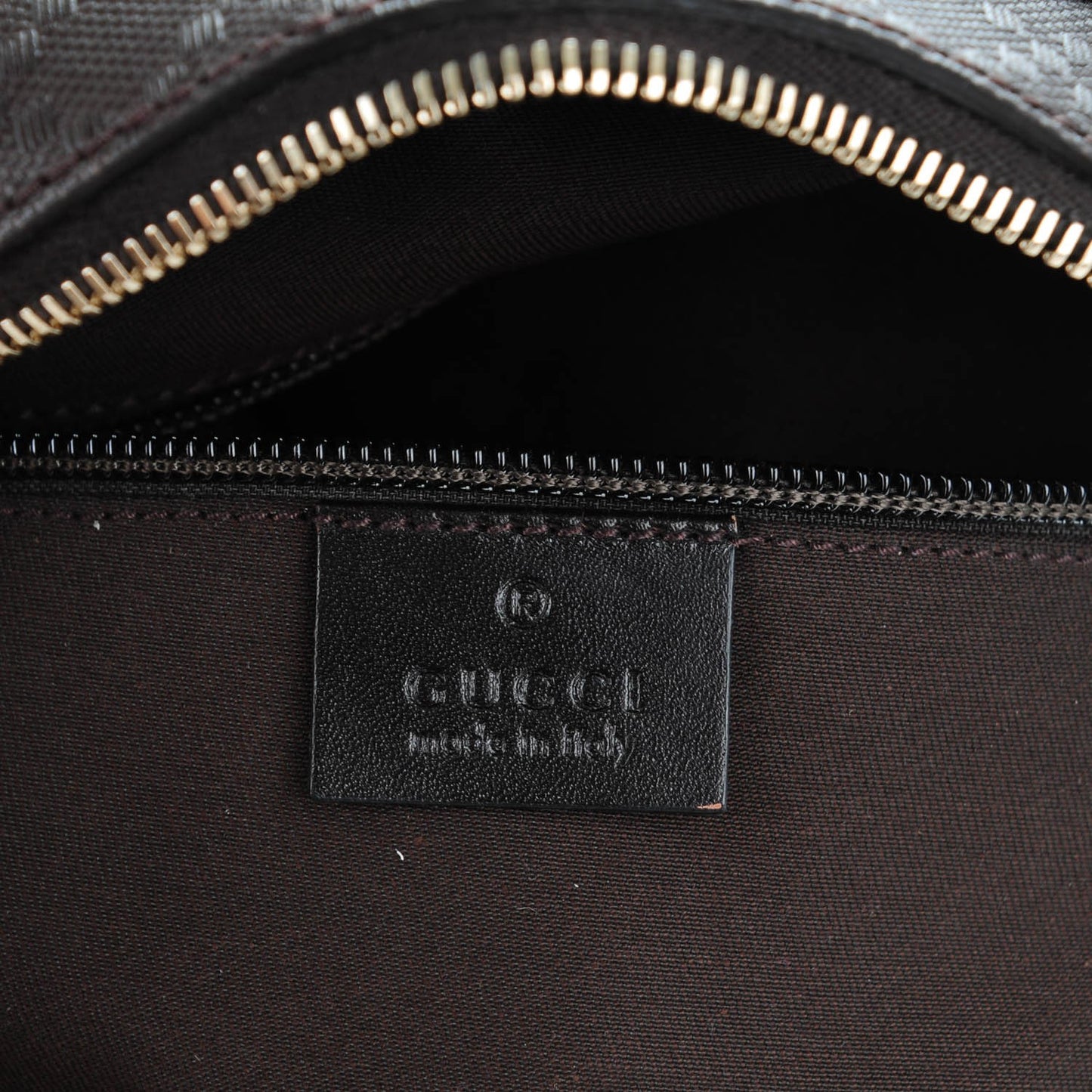 Diamante Medium Hilary Messenger Bag Dark Brown