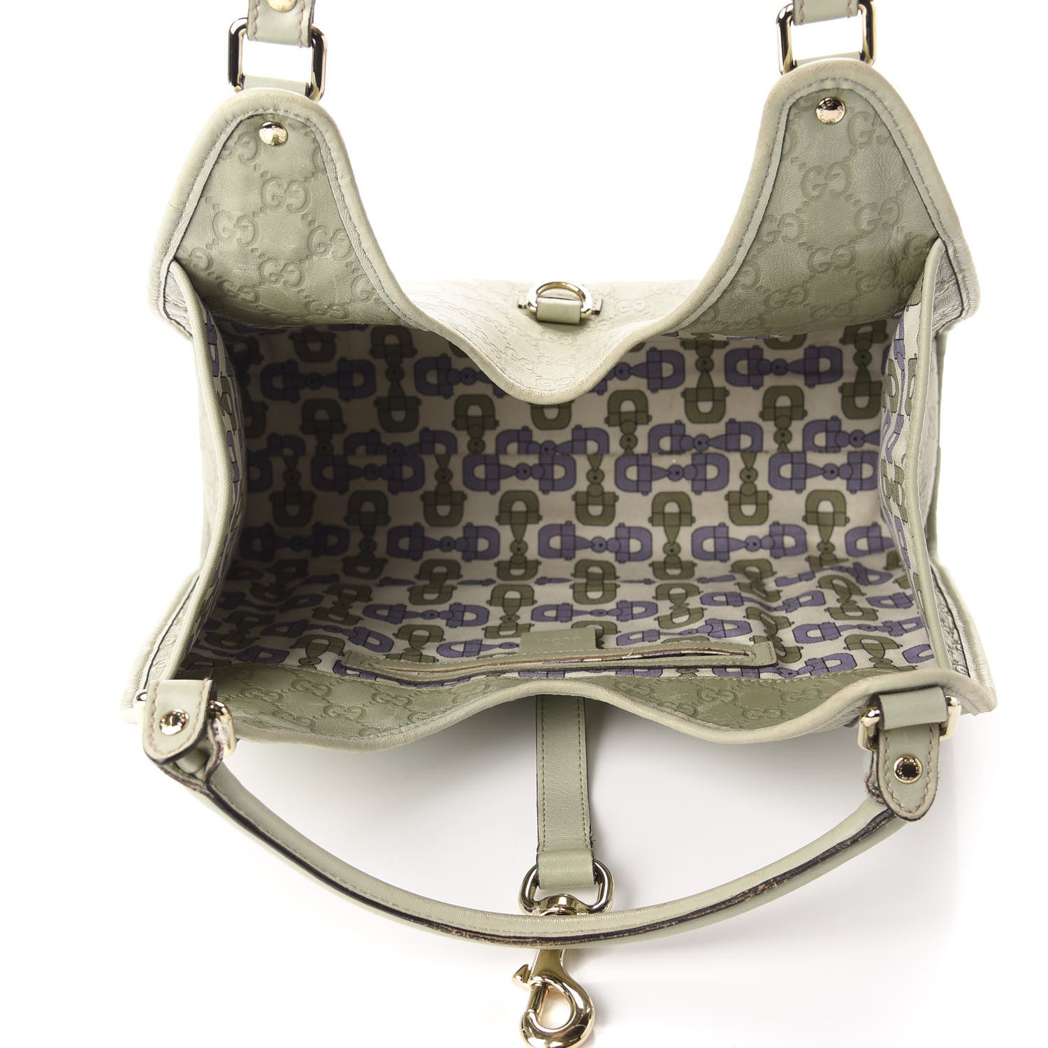 Gucci Guccissima Medium Joy Shoulder Bag Green 5 of 16