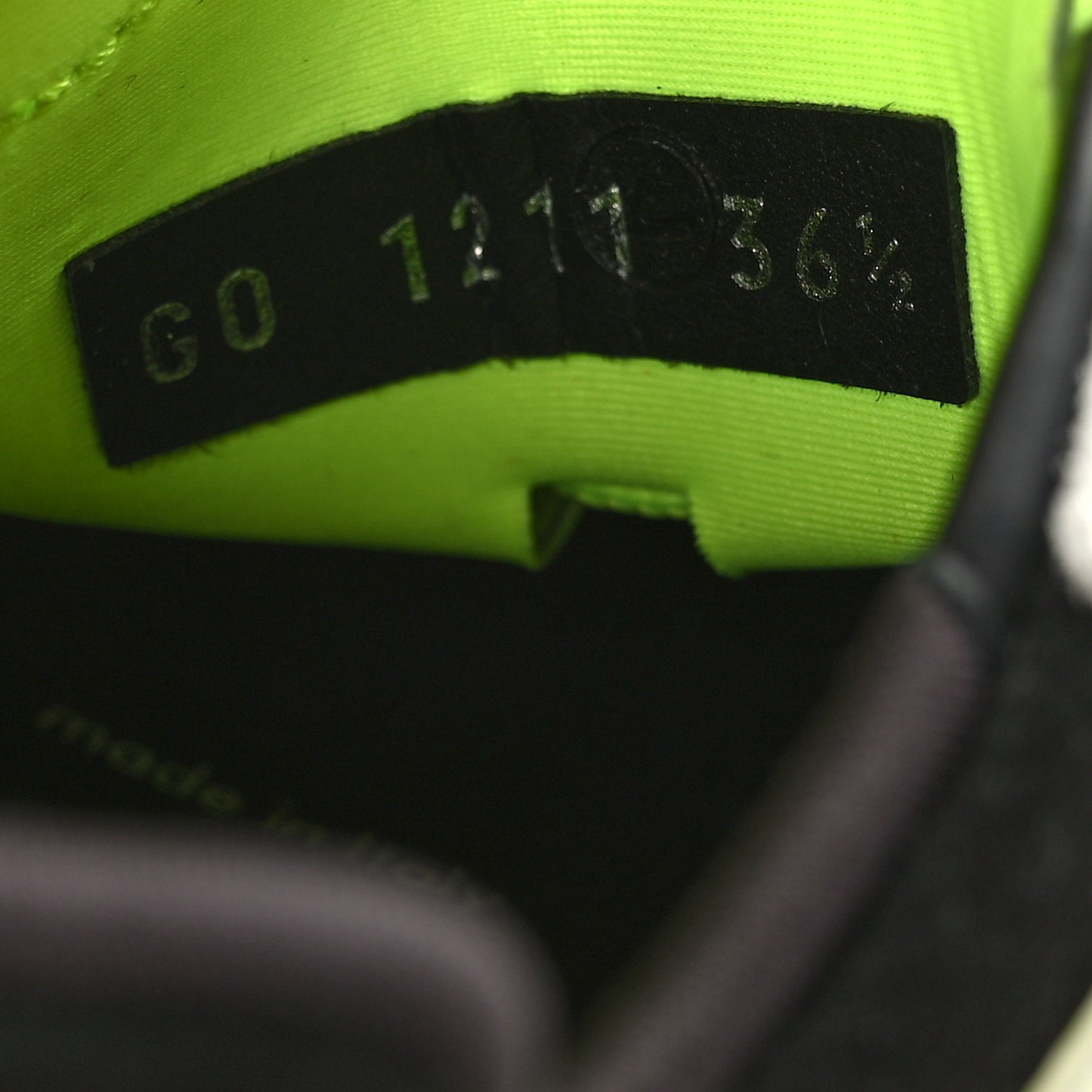 Mix Materials Suede Calfskin Run 55 Sneakers 36.5 Pink White Yellow