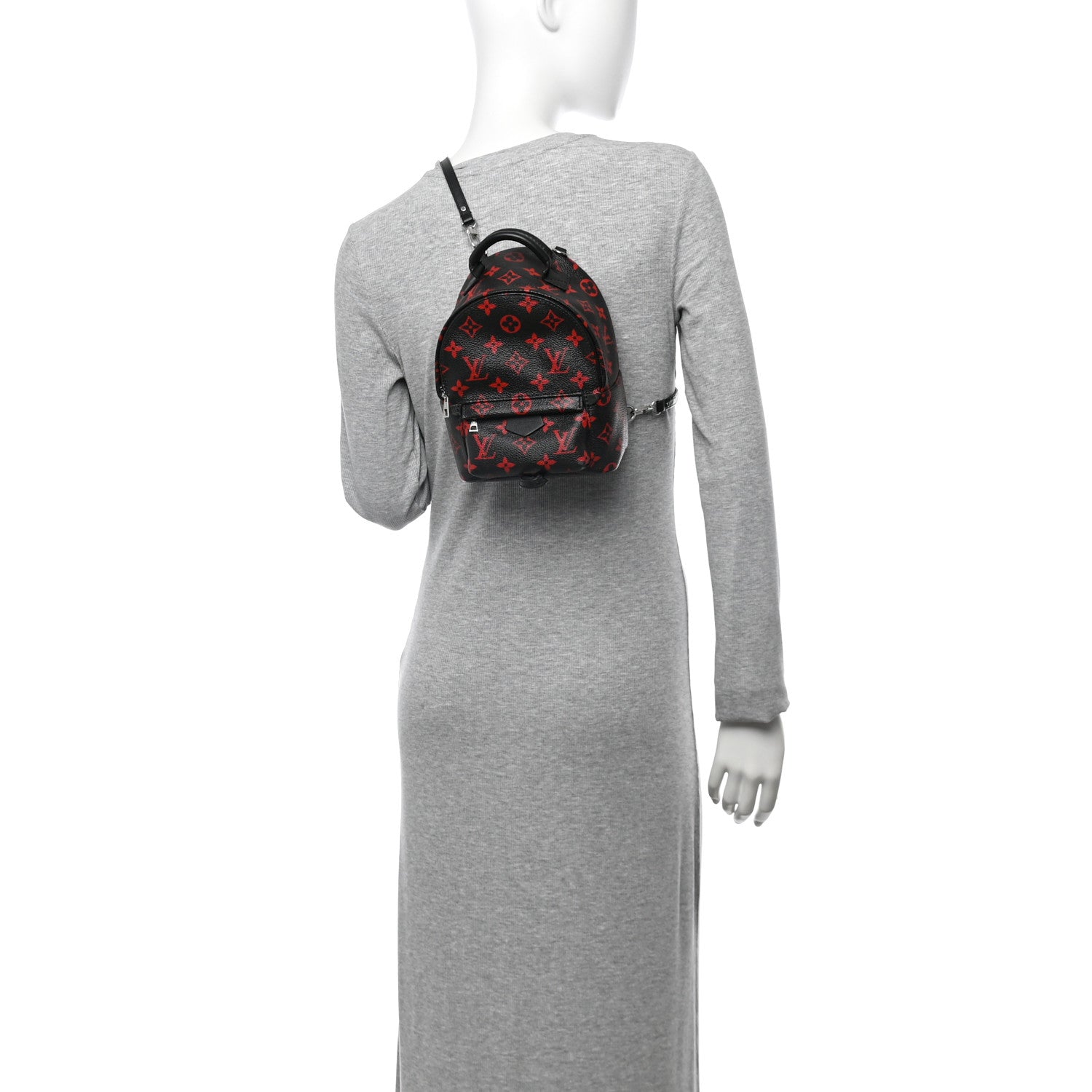 Louis Vuitton Monogram Infrarouge Palm Springs Backpack Mini 2 of 12